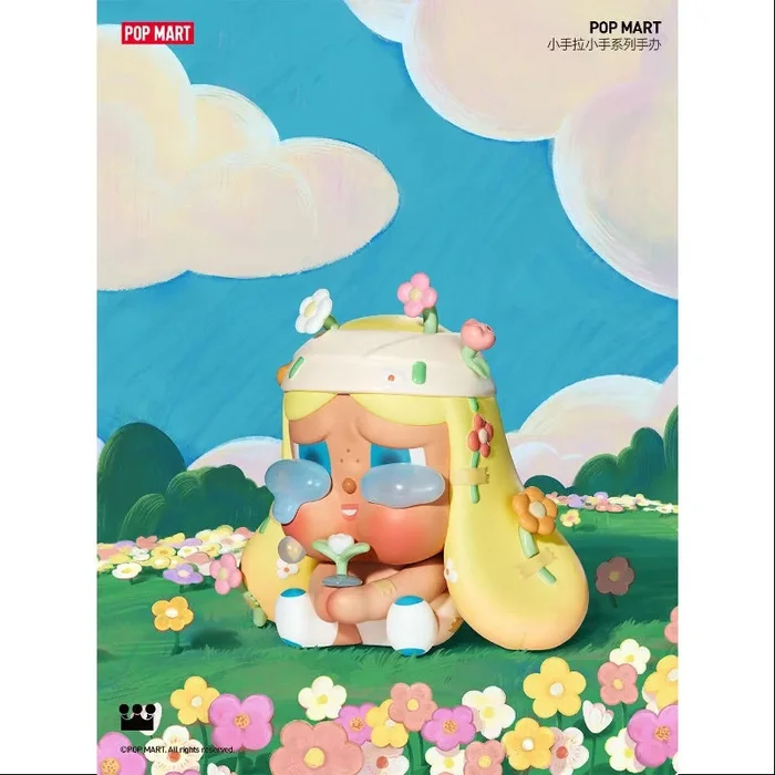 Crybaby Pop Mart Hand in Hand Series Falling for the Bloom Crybaby