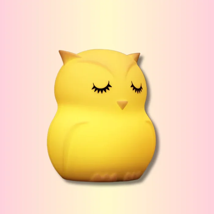 Cute Owl Night Light for Kids