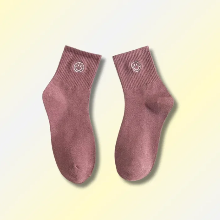 Cute Smiley Face Socks