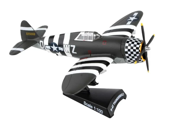 DARON PS5359-3 Postage Stamp 1/100 P-47 Thunderbolt Snafu Aircraft