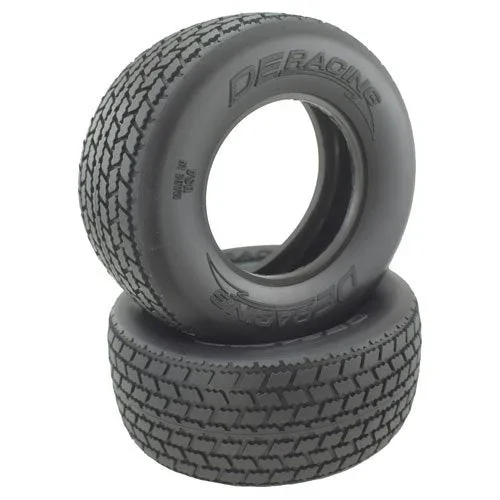 DE Racing G6T D40 Soft SC (Short Course) Oval Tires – w/inserts 2pcs DER-G6T-D40