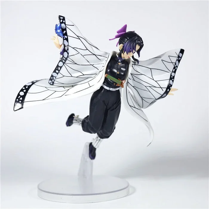 Demon Slayer Shinobu Kocho Figura de acción | 15 cm | Coleccionable de alta calidad con pose dinámica