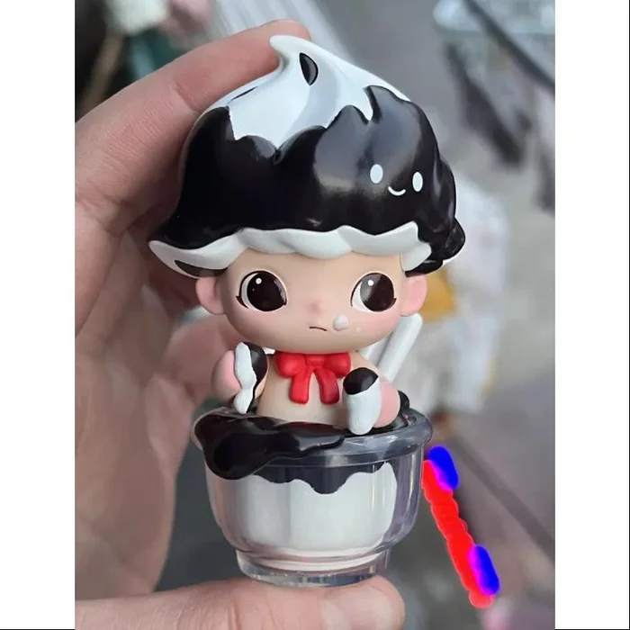 DIMOO Pop Mart DIMOO KFC China 35th Anniversary BUCKET Series Snow Sundae