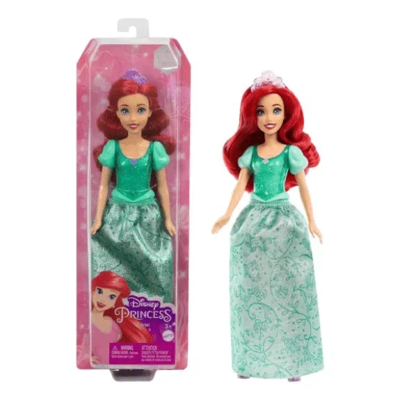 Disney Princess Ariel Doll with Sparkling Outfit and Accessories