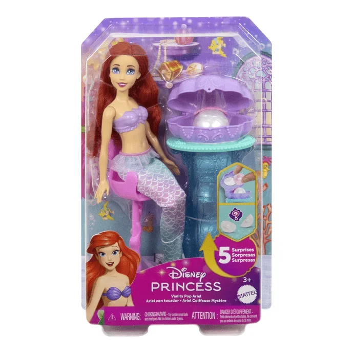 Disney Princess Ariel Mermaid Surprise Feature Doll