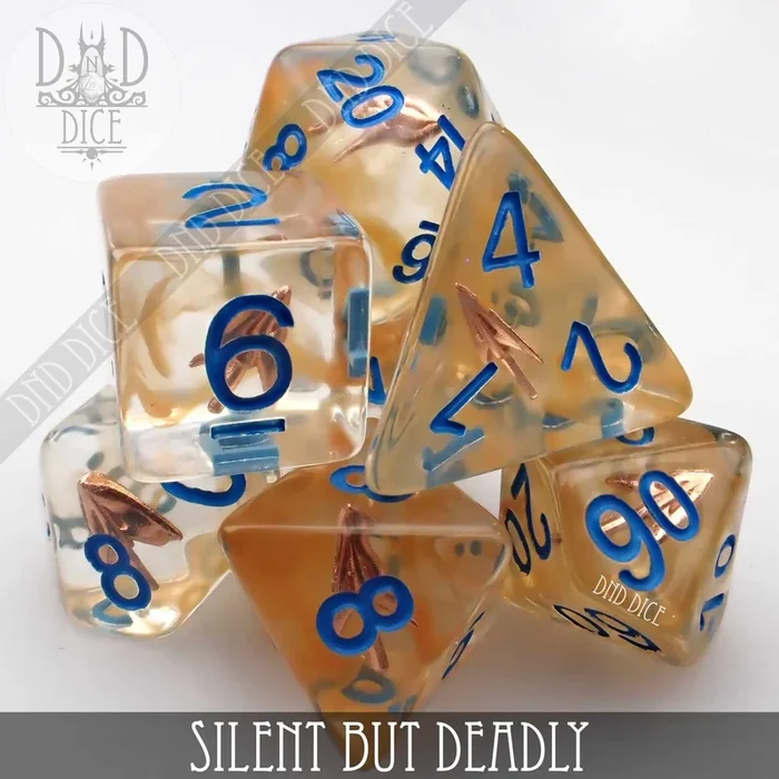 DND DICE Silent But Deadly Dice Set