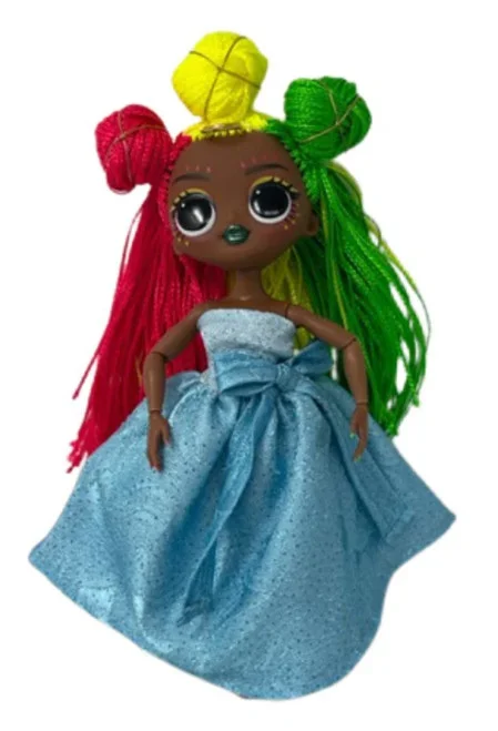 Doll Clothes Superstore Blue Gown Compatible with LOL OMG Fashion Dolls