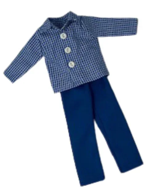 Doll Clothes Superstore Business Casual Blue Fits Ken GI Joe and 12 Inch Dolls