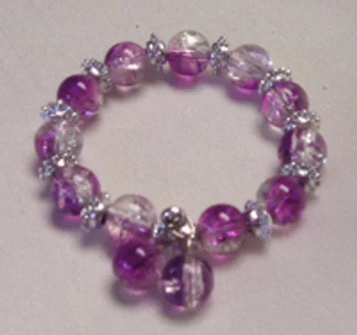 Doll Clothes Superstore Childrens Purple Bracelet