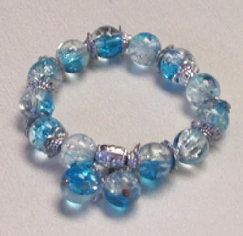 Doll Clothes Superstore Girls Jewelry Blue Bracelet
