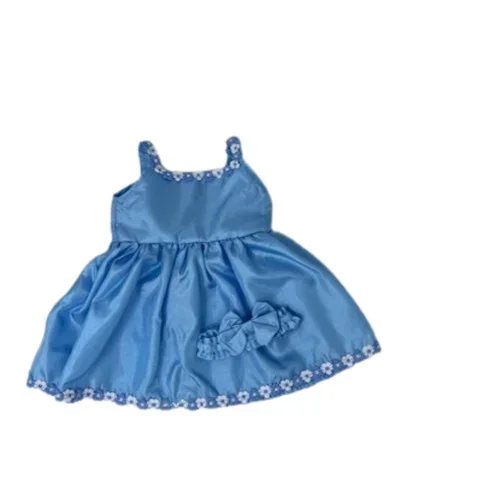 Doll Clothes Superstore Handmade Darling Blue Dress Fits 15-16 Inch Cabbage Patch Kid Dolls