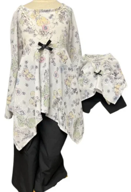 Doll Clothes Superstore Matching Girl And Doll Size 10 1/2 Pant Set
