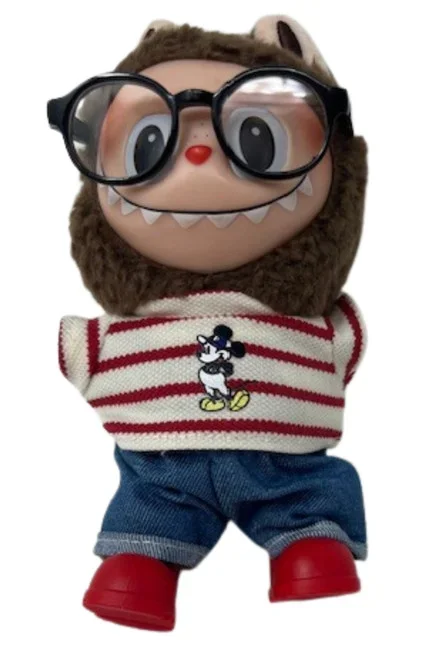 Doll Clothes Superstore Mickey Lovers Complete Clothing Set for 17.5 cm Labubu Dolls