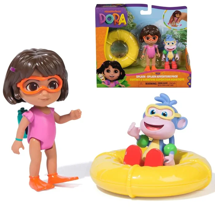 Dora Adventure Pack Playset for Kids with Storytelling Fun