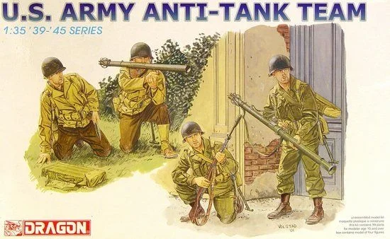 Dragon Models 6149 1/35 U.S. Army Anti-Tank Team Model Kit