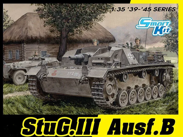 Dragon Models 6919 1/35 StuG.III Ausf.B Smart Kit Model Tank Kit