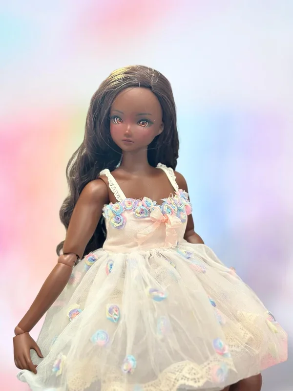 Dreamy Pastel Tulle Doll Dress