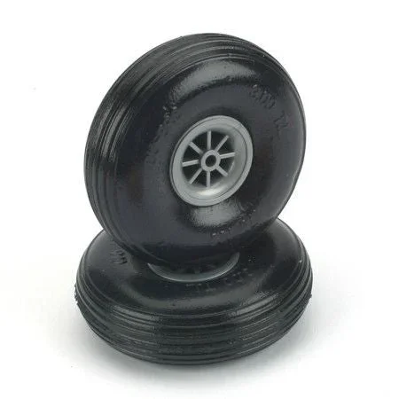 Du-Bro 200TL 2” Treaded Lightweight Wheel for Scale Aircraft (2 Pack)