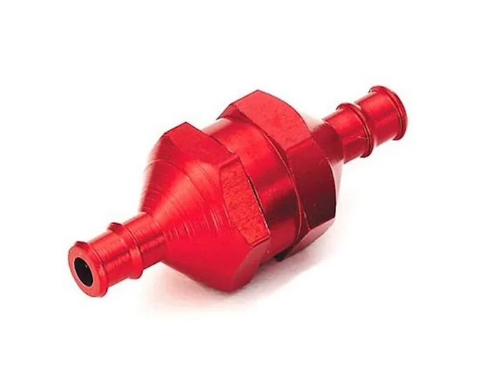 Du-Bro In-Line Fuel Filter, Red