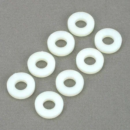 Dubro #10 Nylon Flat Washer 8/pkg 638