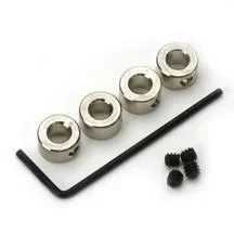 Dubro 5/32″ Plated Brass Dura-Collar Bulk 12/pkg 598