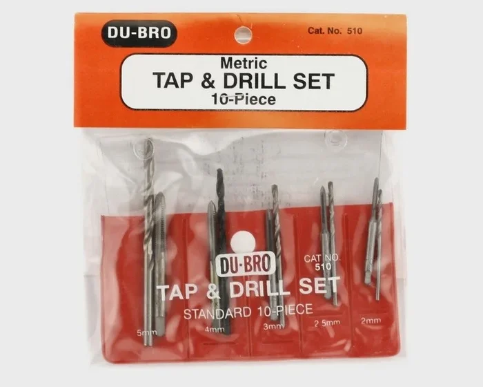 DuBro Complete Tap & Drill Set (Metric) (10)