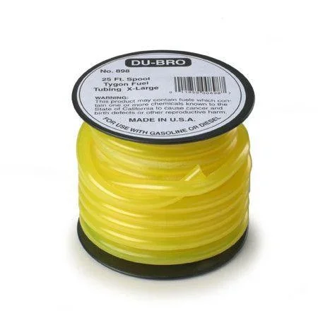Dubro X-Large Tygon Gasoline/Diesel Tubing (5/32″ ID) 25′ Spool 898