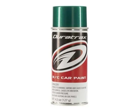 Duratrax DTXR4266 Polycarb Spray Metallic Green 4.5 oz
