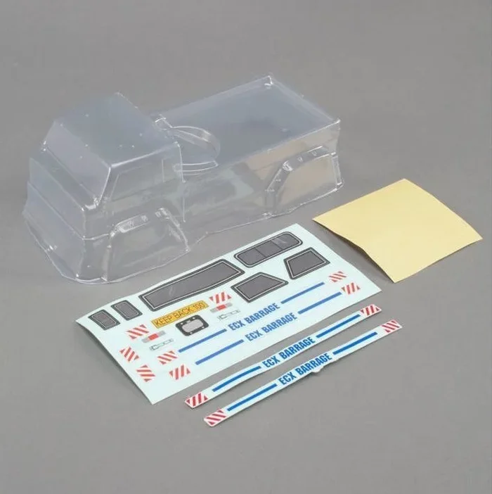 ECX ECX200019 1/24 Clear Body with Decals