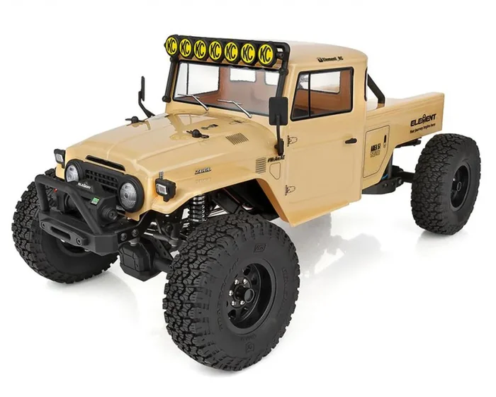 Element RC Enduro Zuul Trail Truck 4×4 RTR 1/10 Rock Crawler (Tan) w/2.4GHz Radio