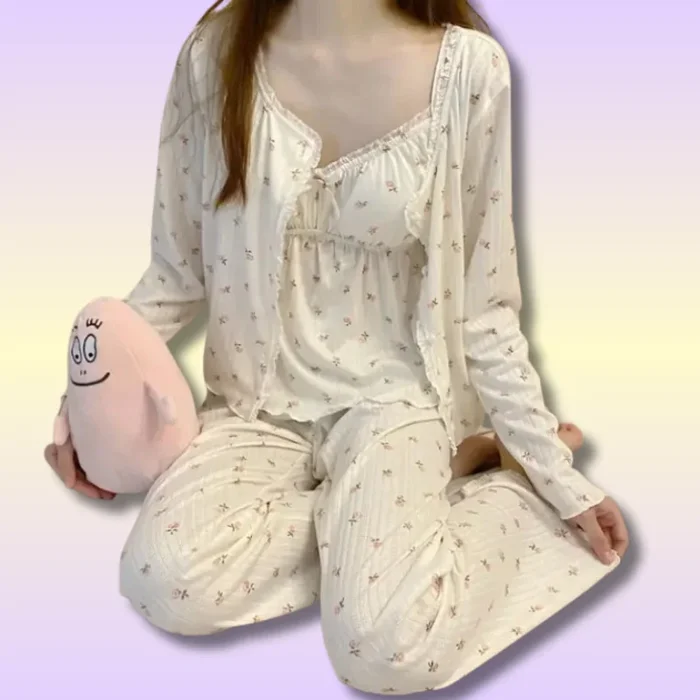 Ensemble Pyjama Kawaii 3 Pièces