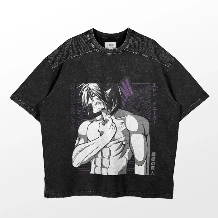 Eren Yeager Titan Transformation T卹 – 攻擊泰坦