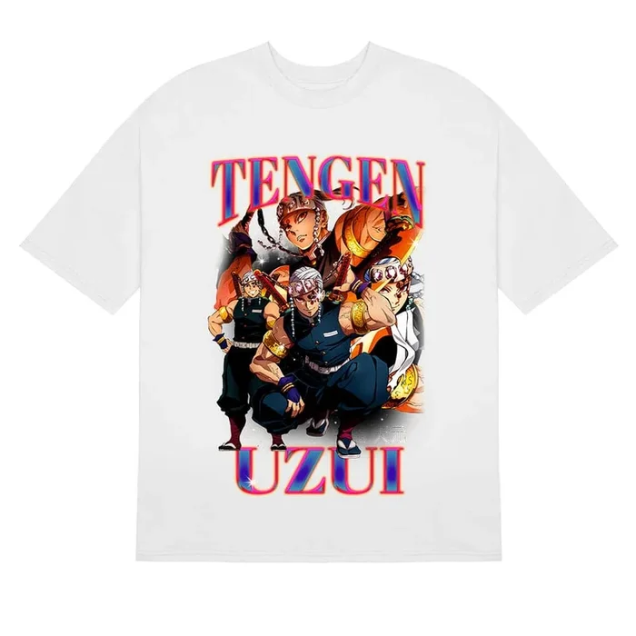 เสื้อยืด Tengen Uzui Sound Hashira – Demon Slayer