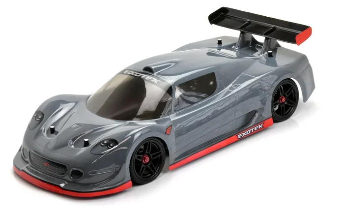 Exotek 2129 1/10 USGT GTF 194mm Clear Body with Wing