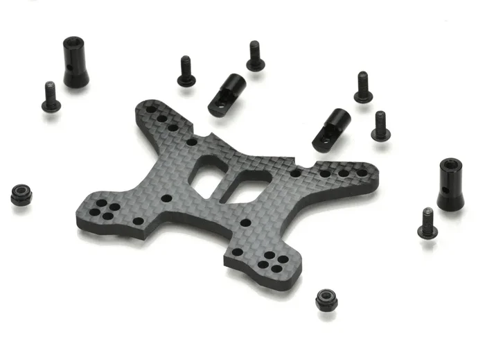 Exotek Carbon Fiber Front Shock Tower Traxxas Slash 4×4 / Stampede 4×4 2214