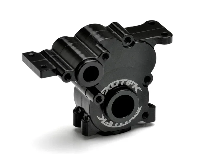 Exotek Racing DR10M 7075 Alloy 4-Gear Gearbox Black