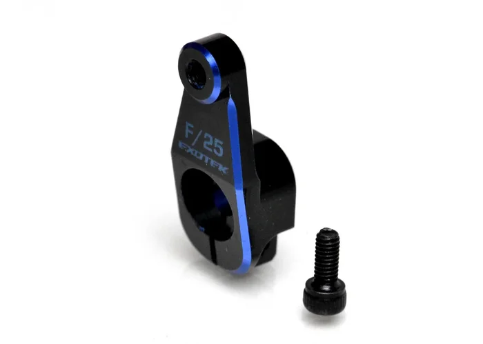 Exotek Racing Heavy Duty F/25 Servo Horn for Team Associated 1/10 7075 2 Color Anodized