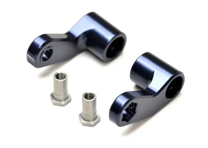 Exotek Racing Steering Cranks 7075 w/ Steel Posts for Techno EB410 (2pcs)
