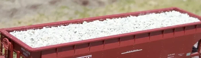 F&N Hobbies 81301 HO Scale Gravel for Atlas 2 Bay Hopper Car (2 Pack)