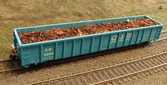 F&N Hobbies 81505 HO Scale Scrap Metal Load for Exactrail 2743 cu ft Gondola