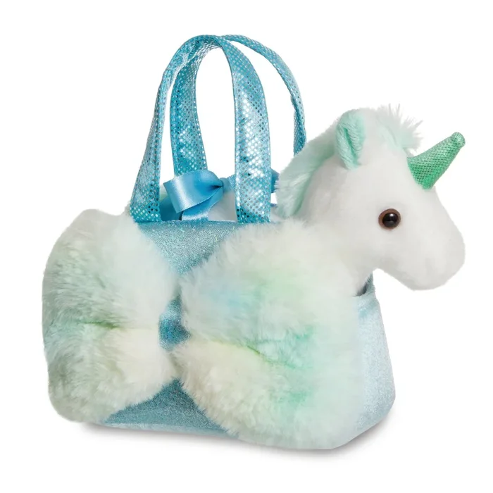 Fancy Pals Aqua Bow Unicorn