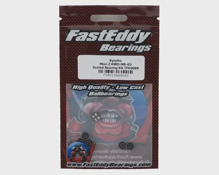 FastEddy Kyosho Mini-Z RWD MR-03 Sealed Bearing Kit