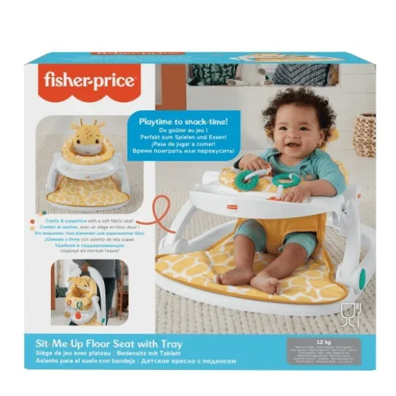 Fisher Price: Giraffe Sit Me Up Floor Seat with Tray