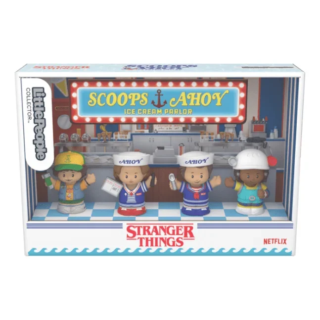 Fisher Price Little People Collector Stranger Things Scoops Troop