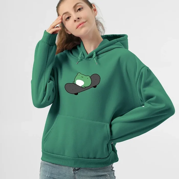 Frog on Skateboard Unisex Hoodies – Limited Stock