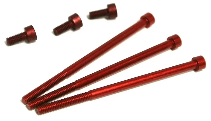 Full Set of 6 Aluminum Screws for R1 Wurks V16 Motors
