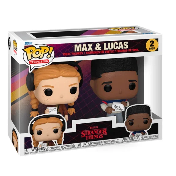 Funko Pop! – Stranger Things Season 4 – Max & Lucas 2 Pack