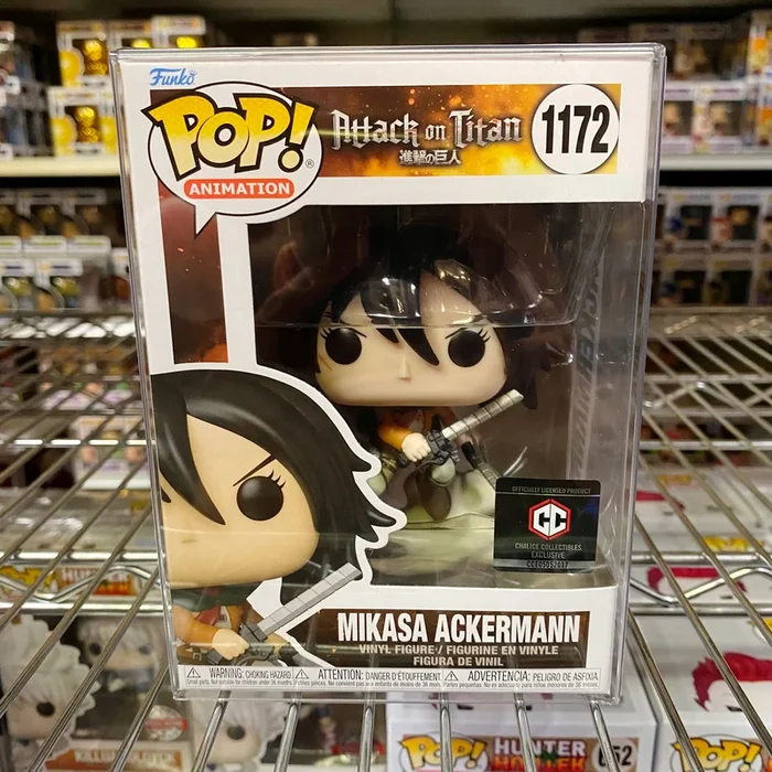 Funko Pop Attack On Titan : Mikasa Ackermann #1172 Vinyl Figure