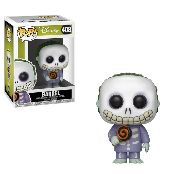 Funko Pop Disney : Nightmare Before Christmas : Barrel #408 Vinyl Figure