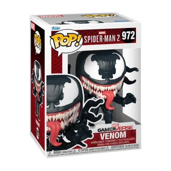 Funko Pop! Marvel Spider-man 2 Venom Vinyl Bobblehead